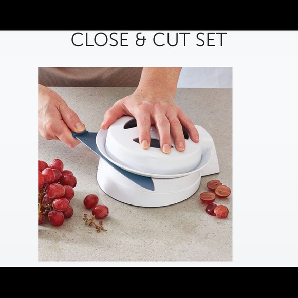 Pampered Chef Kitchen Pampered Chef Close And Cut Set With Knife